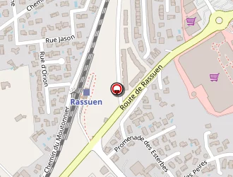 Carte de Aux Disques Bleus à Istres