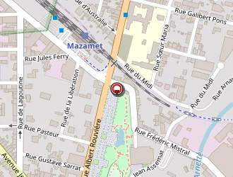 Carte de Bernard Patrick à Mazamet