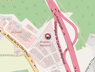 Carte de Snet à Meyreuil