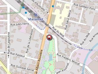 Carte de La Poste à Mazamet