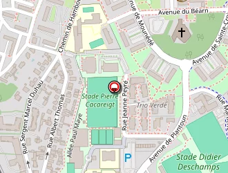 Carte de Groupe Scolaire J Cavailles-zup I à Bayonne