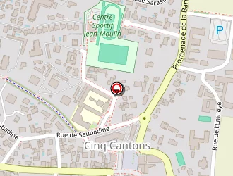 Carte de Laboratoire Des Cinq Cantons à Anglet