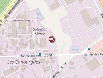 Carte de Dalorec à Rognac