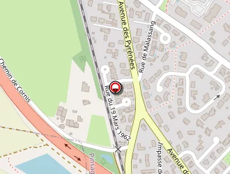 Carte de Midicasa à Pinsaguel