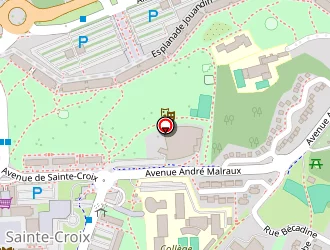 Carte de Parc Espace à Bayonne