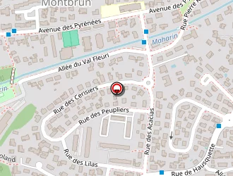 Carte de Barbace Virginie à Anglet