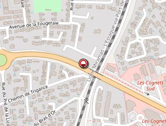 Carte de Aldi Marché à Istres