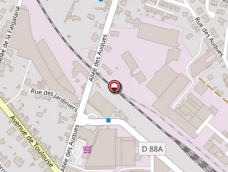 Carte de Maison Du Bois à Mazamet