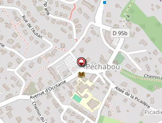 Carte de Ecole Maternelle à Péchabou