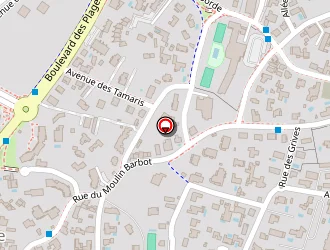 Carte de Centre De Vacances C.c.a.s à Anglet