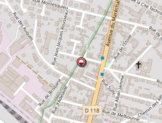 Carte de Bonerlin à Mazamet