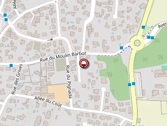 Carte de Institution Stella Maris à Anglet