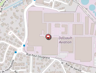 Carte de Institut Indiana à Anglet