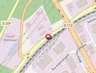 Carte de Delta Bois à Rognac