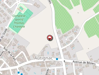 Carte de Chateau D'autignac à Autignac