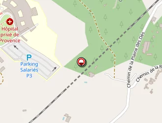 Carte de Mazzoni Entreprise à Aix-en-provence