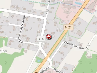 Carte de Cadéac à Saint-martin