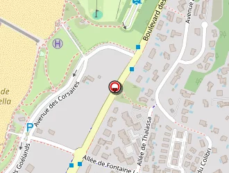 Carte de Azureva Chambre D'amour à Anglet