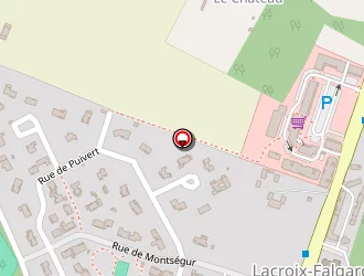 Carte de Neindre Mas Fabienne à Lacroix-falgarde