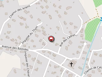 Carte de Bouadam Widad à Pourrières