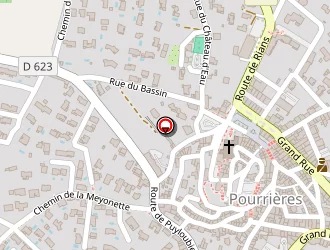 Carte de Valconte à Pourrières