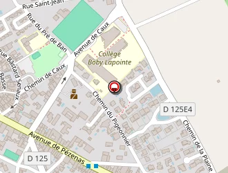 Carte de Couderc Daniel à Roujan