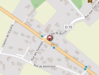 Carte de Montferran Edouard à Fourquevaux