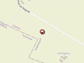 Carte de Le Lempery à Puéchoursi