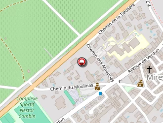 Carte de Nacim Myriam à Mireval