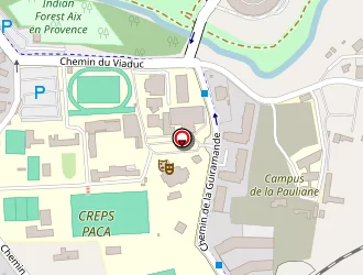 Carte de Creps Domaine Madeleine à Aix-en-provence