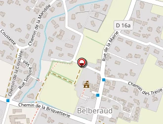 Carte de Mairie à Belberaud