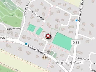 Carte de Centre Culturel à Vigoulet-auzil