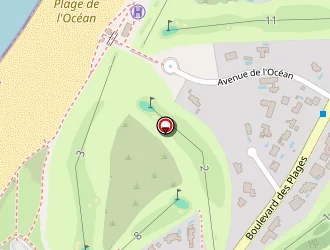 Carte de Hôtel Arguia à Anglet