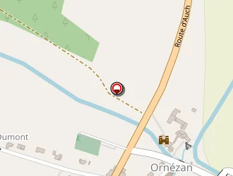 Carte de Cenac Yan à Ornézan