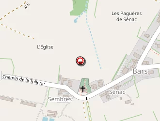 Carte de Palaher (scea) à Bars