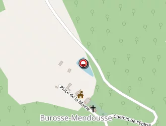 Carte de Vermilion à Burosse-mendousse