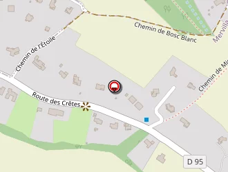 Carte de Cap Cir à Mervilla