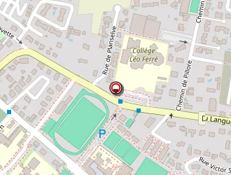 Carte de Collége Léo Ferré à Saint-lys