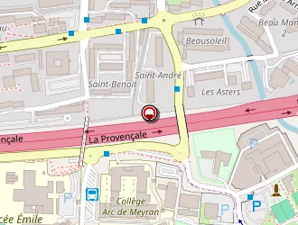 Carte de La Bastide Du Roy René à Aix-en-provence