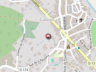 Carte de Debut Christophe à Gabian