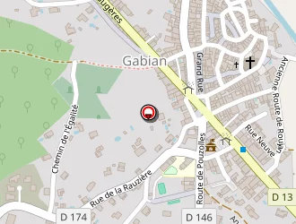 Carte de La Poste à Gabian