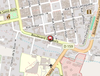 Carte de Lamibline à Mirande