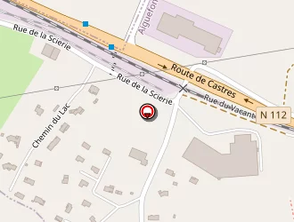 Carte de Vialaret à Aiguefonde