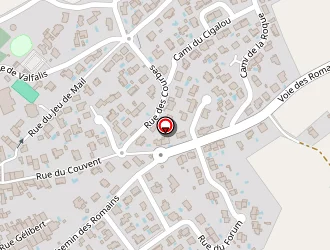 Carte de Chambert Aude à Montbazin