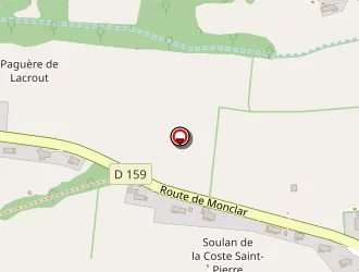 Carte de Roucolle Lydie à Mirande