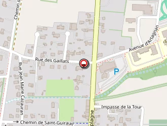 Carte de Residence De Lezian à Mirande