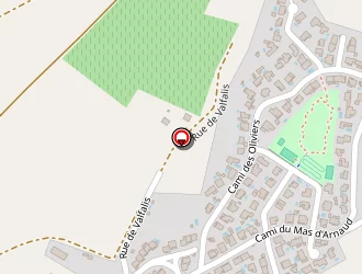 Carte de Etcorpore.etmente à Montbazin