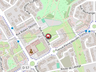 Carte de Protch-roger Hélène à Castanet-tolosan