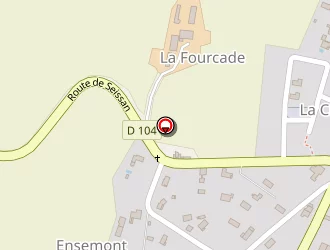 Carte de Tribalat Pascal à Saramon