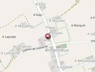 Carte de Du Moulin à Armentieux